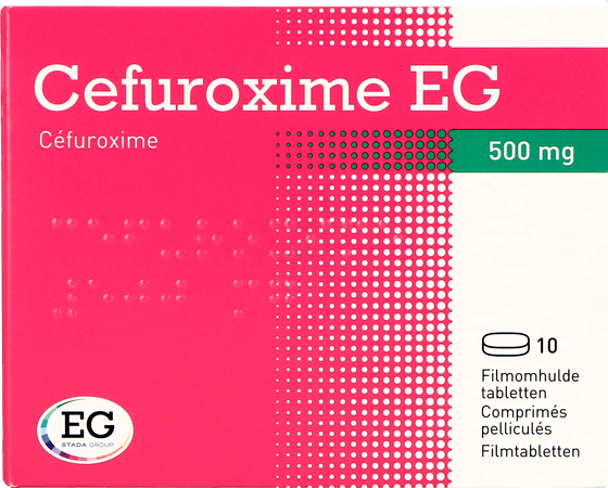 Cefuroxime EG 500Mg Comp Pell 10 X 500Mg 2