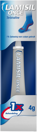 Lamisil Once 1 % Opl Cutaan Gebruik 4g 5