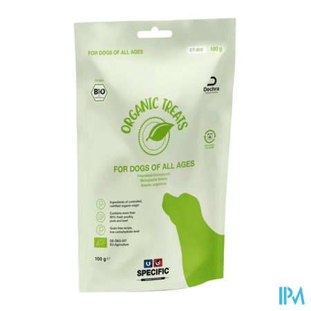Specific Ct Bio Organic Treats Zak 100g 1