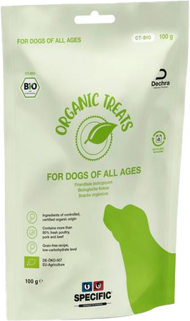 Specific Ct Bio Organic Treats Zak 100g 1