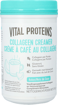 Vital Proteins Collageen Creamer Kokos 293g 1
