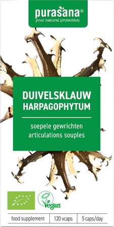 Purasana Vegan Harpagophylum 300mg Bio V-caps 120 8