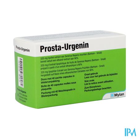 Prosta Urgenin 320mg Pi Pharma Caps Molles 40