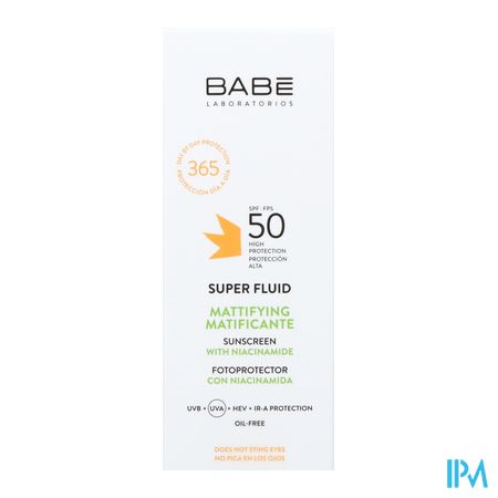 BabÉ Sun Oil Free Superfluid Sunscreen Ip50 50ml 2
