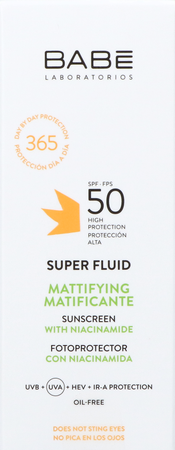 BabÉ Sun Oil Free Superfluid Sunscreen Ip50 50ml 2