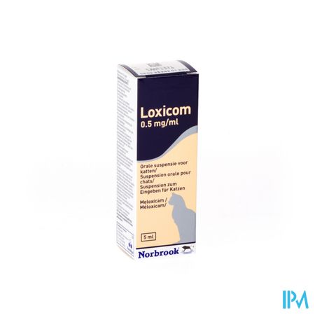 Loxicom 0,5mg/ml Orale Suspensie Kat Fl 5ml 1