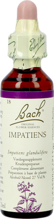 Bach Flower Remedie 18 Impatiens 20ml 2