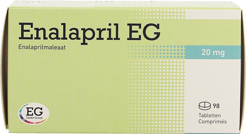 Enalapril EG           Tabl 98X20Mg 1