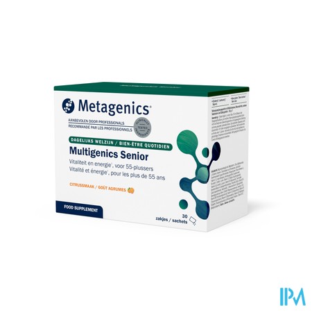 Multigenics Senior Pdr Zakje 30 7287 Metagenics