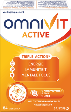 Omnivit Active             Comp  84 3