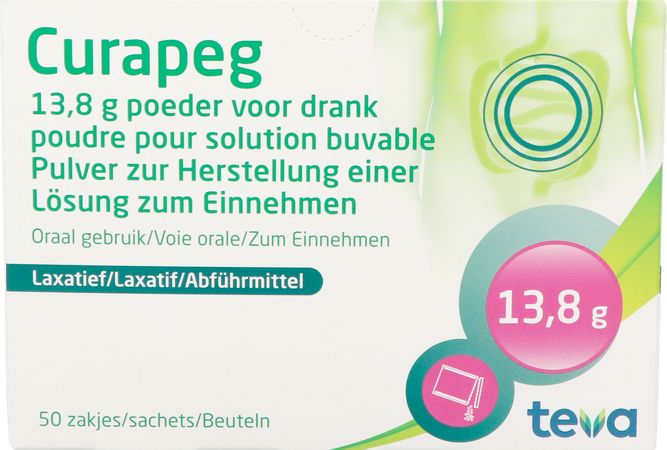 Curapeg 13,7g Poudre Sol Buv 50