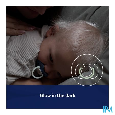 Difrax Dynamic Fopspeen Day&night Boy 3-6m 2 4