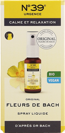Bachbloesem Bio N°39 Noodgevallen Spray 20ml 3