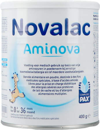 Novalac Aminova 0-36m Pdr 400g 2