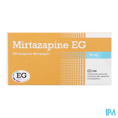 Mirtazapine Eg 30mg Orifarm Comp Pell 100 1