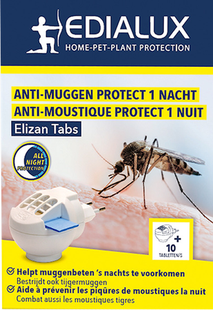 ELIZAN ANTI-MUG 1 NACHT COMBI TOESTEL + 1