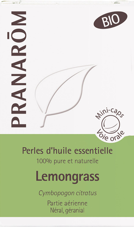 Perles Lemongrass Hle Ess Fl 60 Pranarom 1