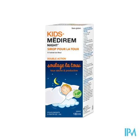 Kids Medirem Night Sirop Contre La Toux 180ml
