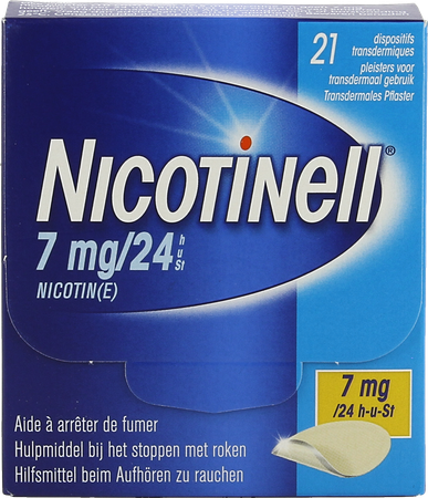 Nicotinell 7mg/24h Pleister Transdermaal 21 1