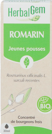 Herbalgem Rozemarijn Bio 30ml 5
