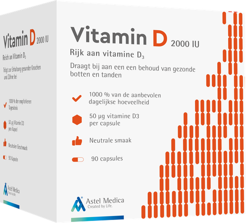 Astel Vitamin D 2000iu Caps 90 6