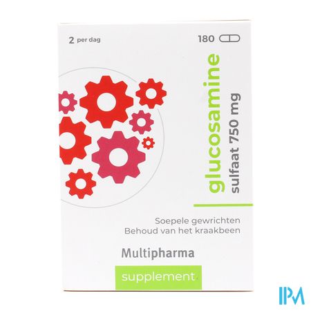 Mph Glucosamine Sulfate Caps 180x750mg