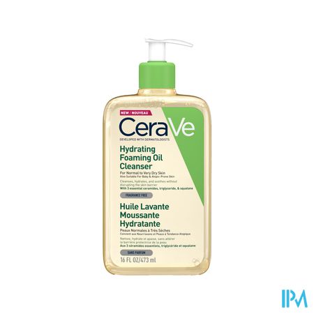 Cerave Huile Lavante Moussante Hydratante 473ml