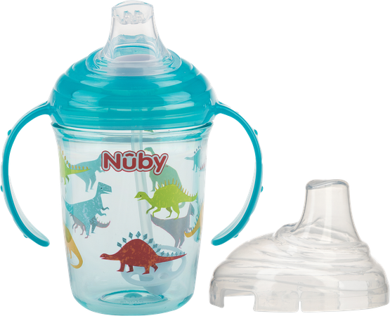 Nuby Antilekbeker Uit Tritan Met Print 240ml 6m+ 4