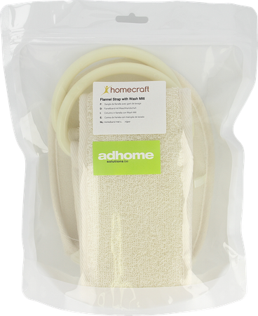 Handdoek Met Handvatten+bijhorend Washandje Advys 3