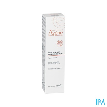 Avene Verzachtende Verzorging Oogomtrek 15ml
