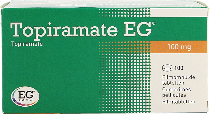 Topiramate EG 100Mg Filmomh Tabl 100X100Mg 1