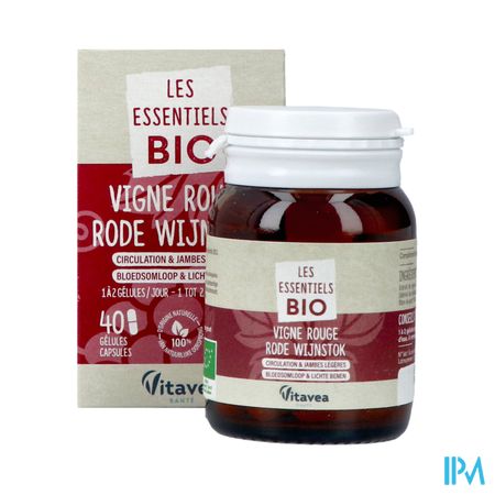 Vitavea Rode Wijnstok Bio Caps 40 5
