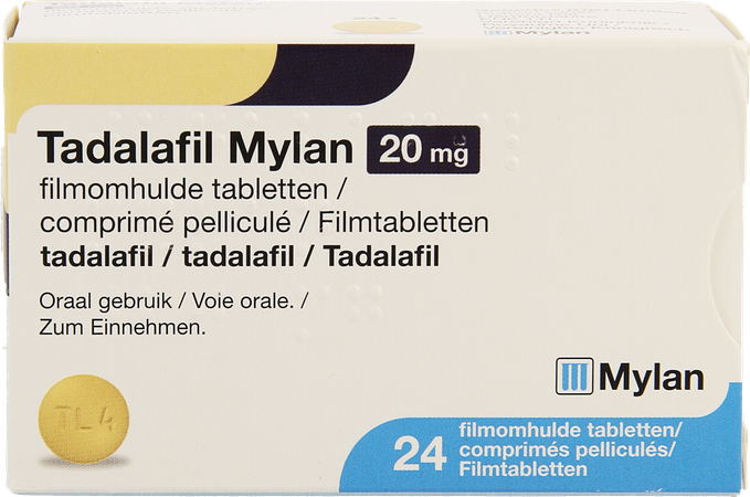 Tadalafil Mylan 20mg Filmomh Tabl 24 X 20mg 1
