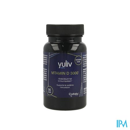 Yuliv Vitamine D 3000 Caps 90