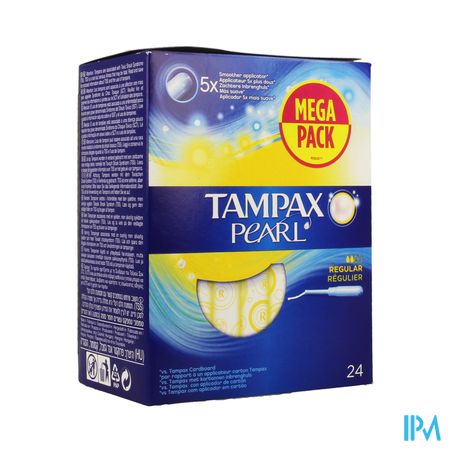 Tampax Pearl Regular 24