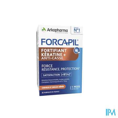 Forcapil Keratine+ Caps 60 10
