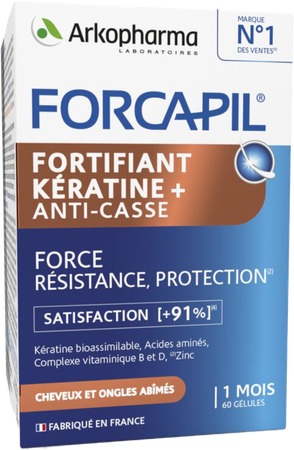 Forcapil Keratine+ Caps 60 8