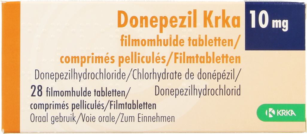 Donepezil Krka 10mg Filmomh Tabl 28 X 10mg 1