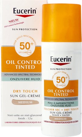 Eucerin Sun Protection Oil Tinted Med Spf50+ 50ml 13