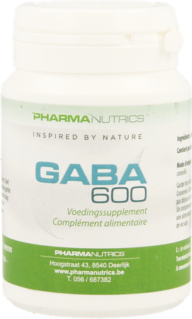 Gaba 600 V-caps 60 Pharmanutrics 3