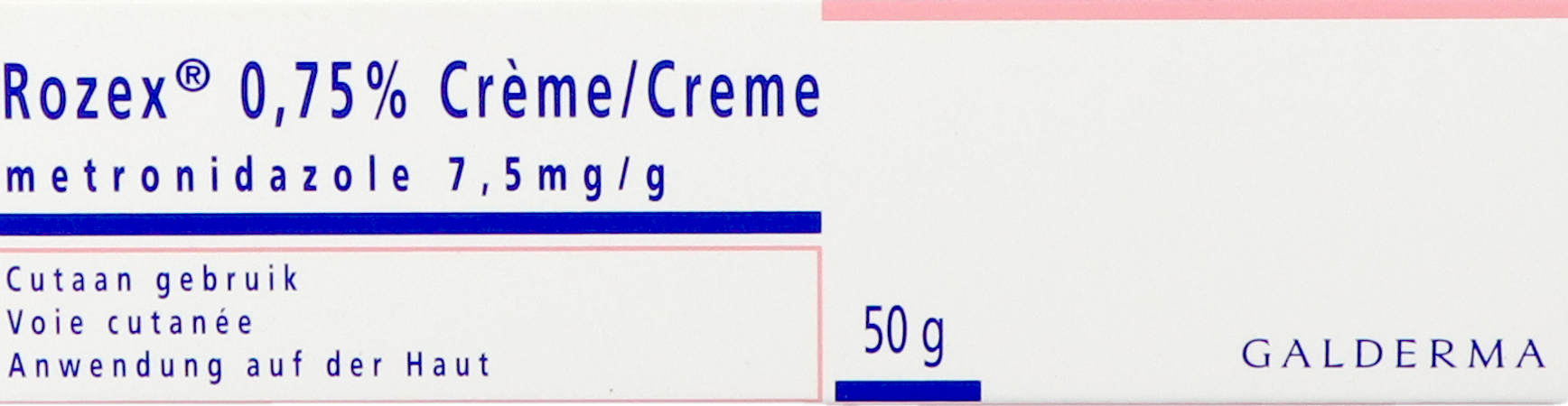 Rozex Creme Tube 50g 0,75% 1