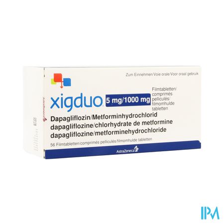 Xigduo 5mg/1000mg Filmomh Tabl 56