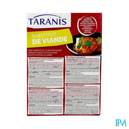Taranis Substitut Viande 4x62g 3