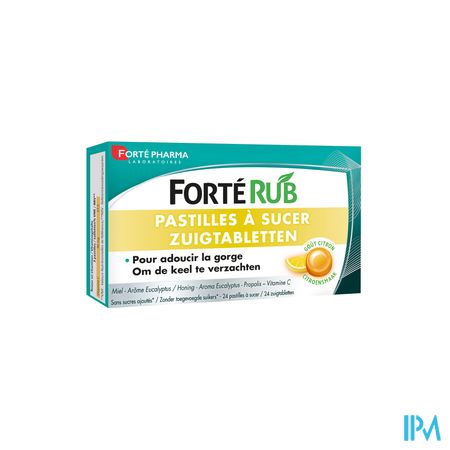 Forte Rub Keeltabletten Citroen 24