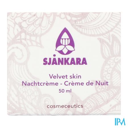 Sjankara Verlvet Skin Creme Nuit 50ml 1