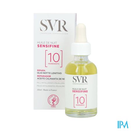 Svr Sensifine Huile Nuit 30ml 17