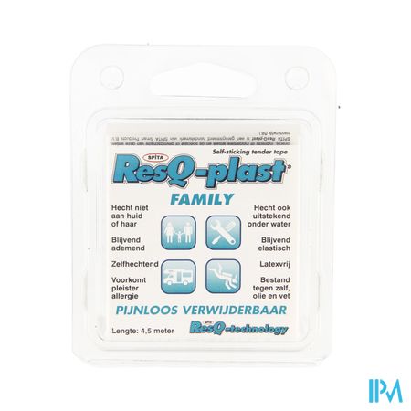 Resq-plast Family 4,5mx25mm Zwart 1