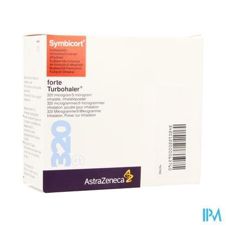 Symbicort Forte Turbohaler 320/9,0 Mcg Doses 3x60