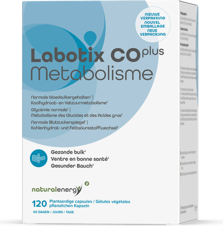 Natural Energy Labotix Co Pl Metabolisme Caps 120 2
