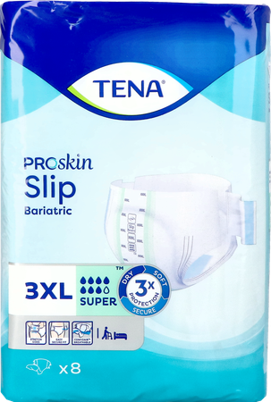 Tena Proskin Slip Bariatrix 3xl 8 1